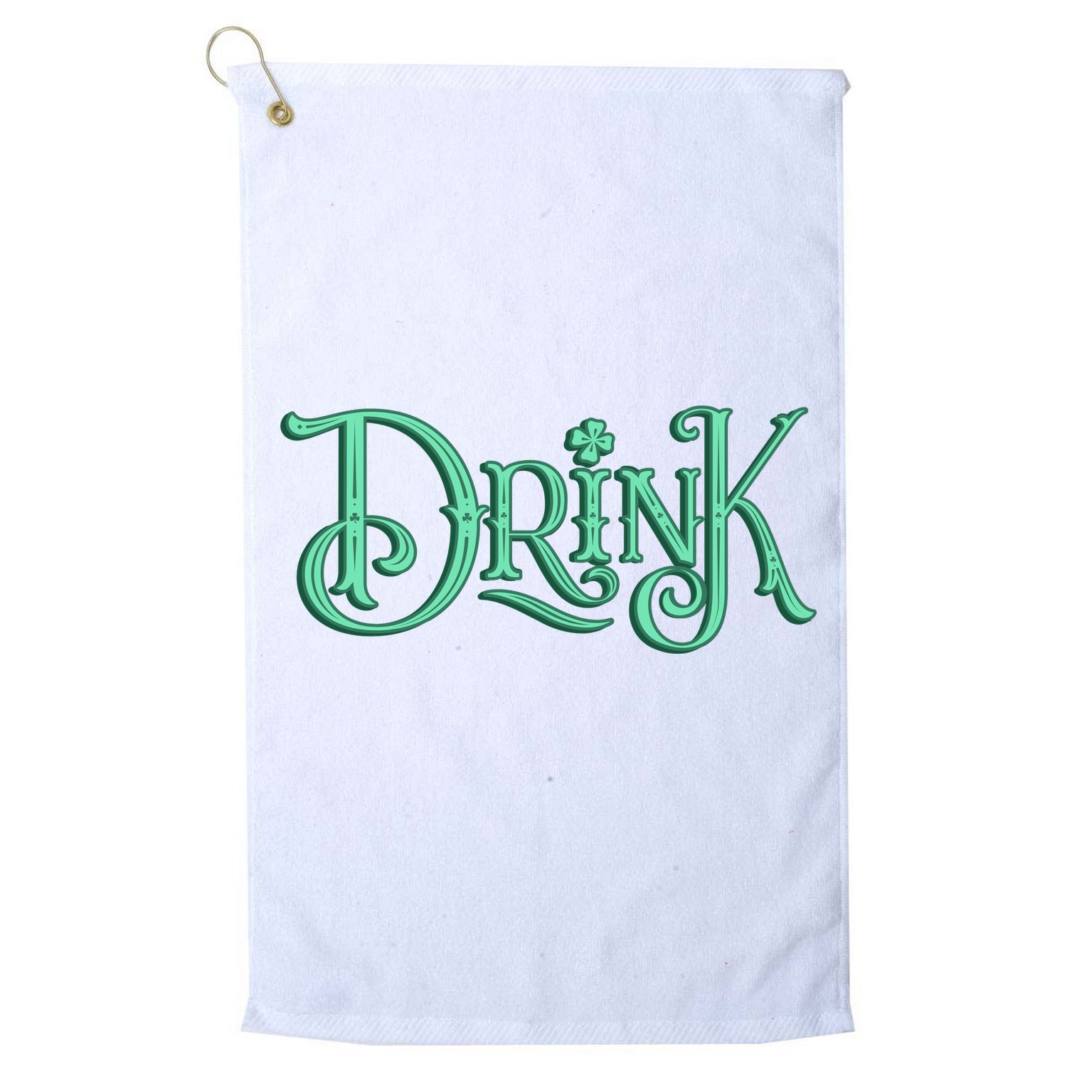 Drink St Patrick's Day Festive Party Golf Towel