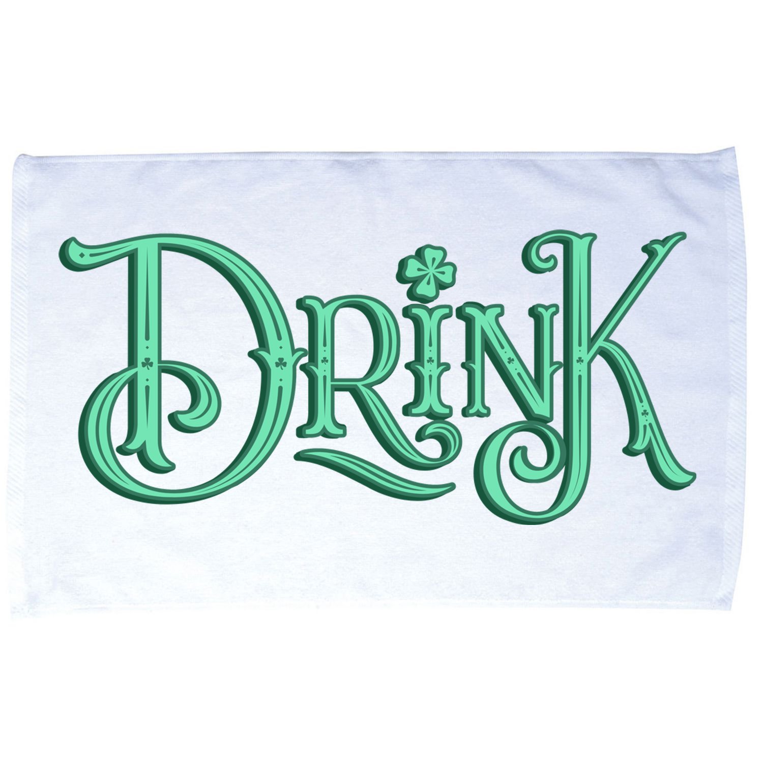 Drink St Patrick's Day Festive Party Microfiber Hand Towel