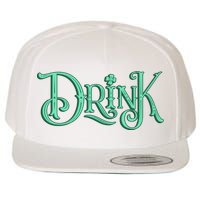 Drink St Patrick's Day Festive Party Wool Snapback Cap