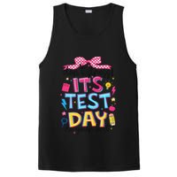 Dont Stress Pencil Coquette Bow Rock The Test Testing Day PosiCharge Competitor Tank