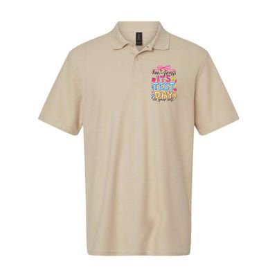 Dont Stress Pencil Coquette Bow Rock The Test Testing Day Polo