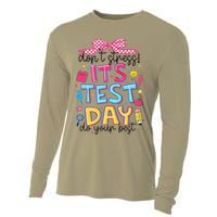 Dont Stress Pencil Coquette Bow Rock The Test Testing Day Cooling Performance Long Sleeve Crew