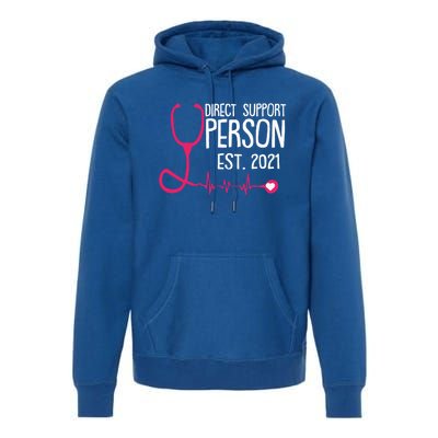 Direct Support Professional Cool Dsp Student Graduation Gift Great Gift Premium Hoodie