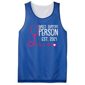 Direct Support Professional Cool Dsp Student Graduation Gift Great Gift Mesh Reversible Basketball Jersey Tank