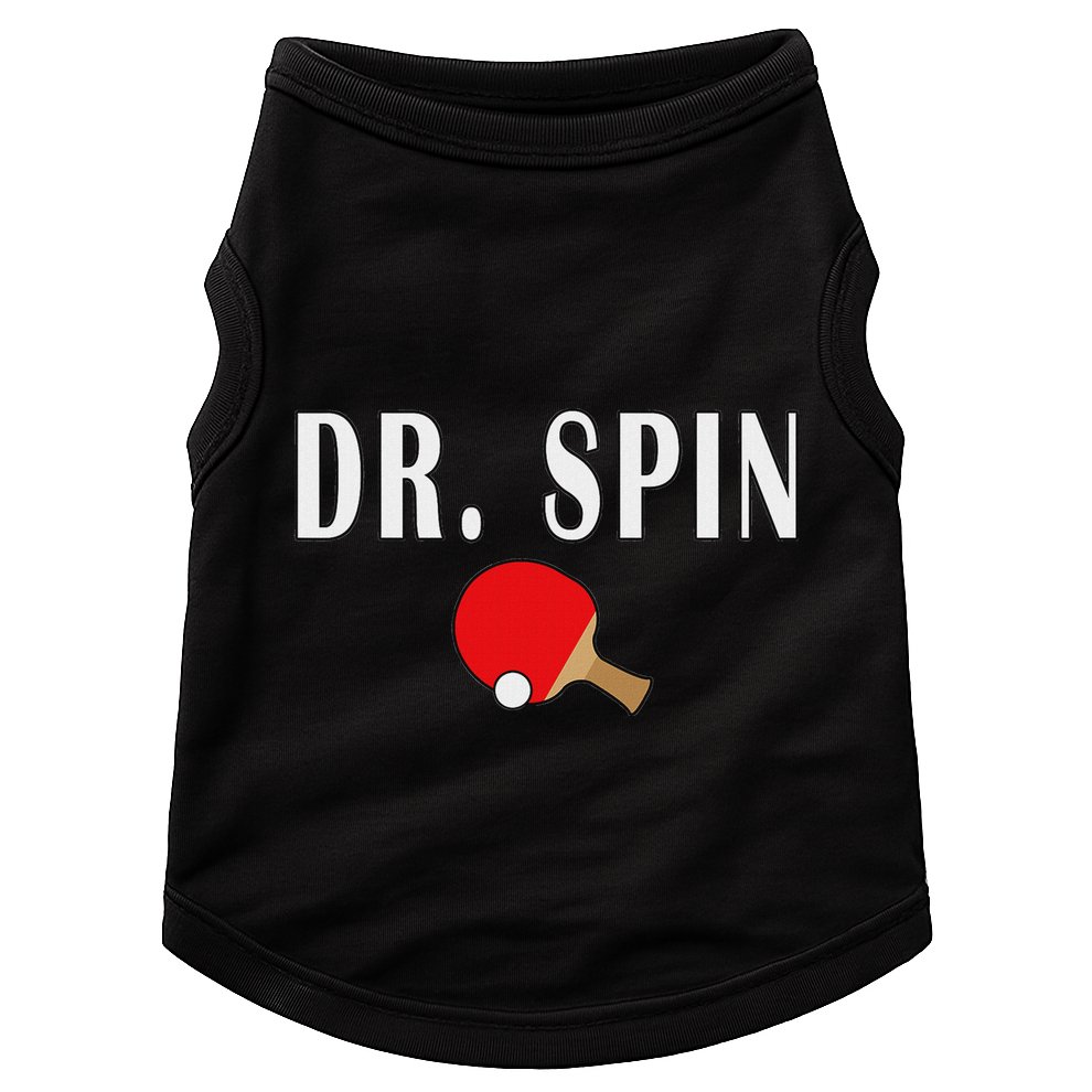 Dr. Spin Ping Pong Table Tennis Doggie Tank