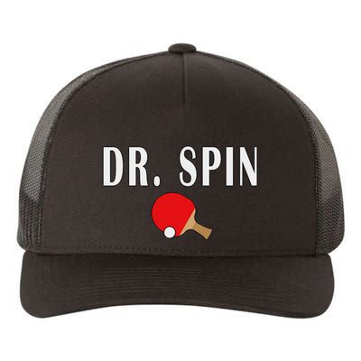 Dr. Spin Ping Pong Table Tennis Yupoong Adult 5-Panel Trucker Hat