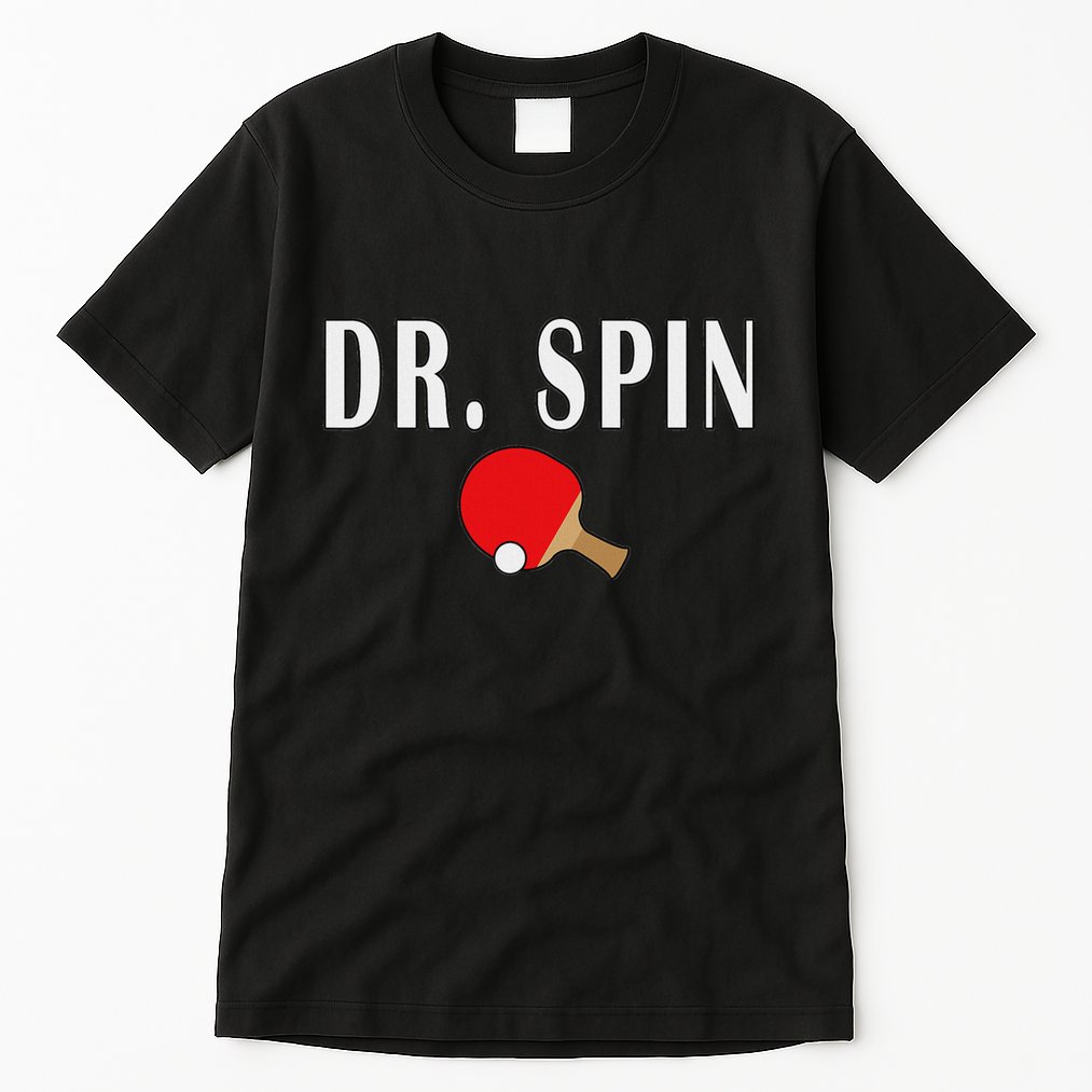 Dr. Spin Ping Pong Table Tennis Tall T-Shirt