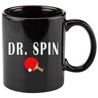 Dr. Spin Ping Pong Table Tennis 11oz C Handle Ceramic Mug