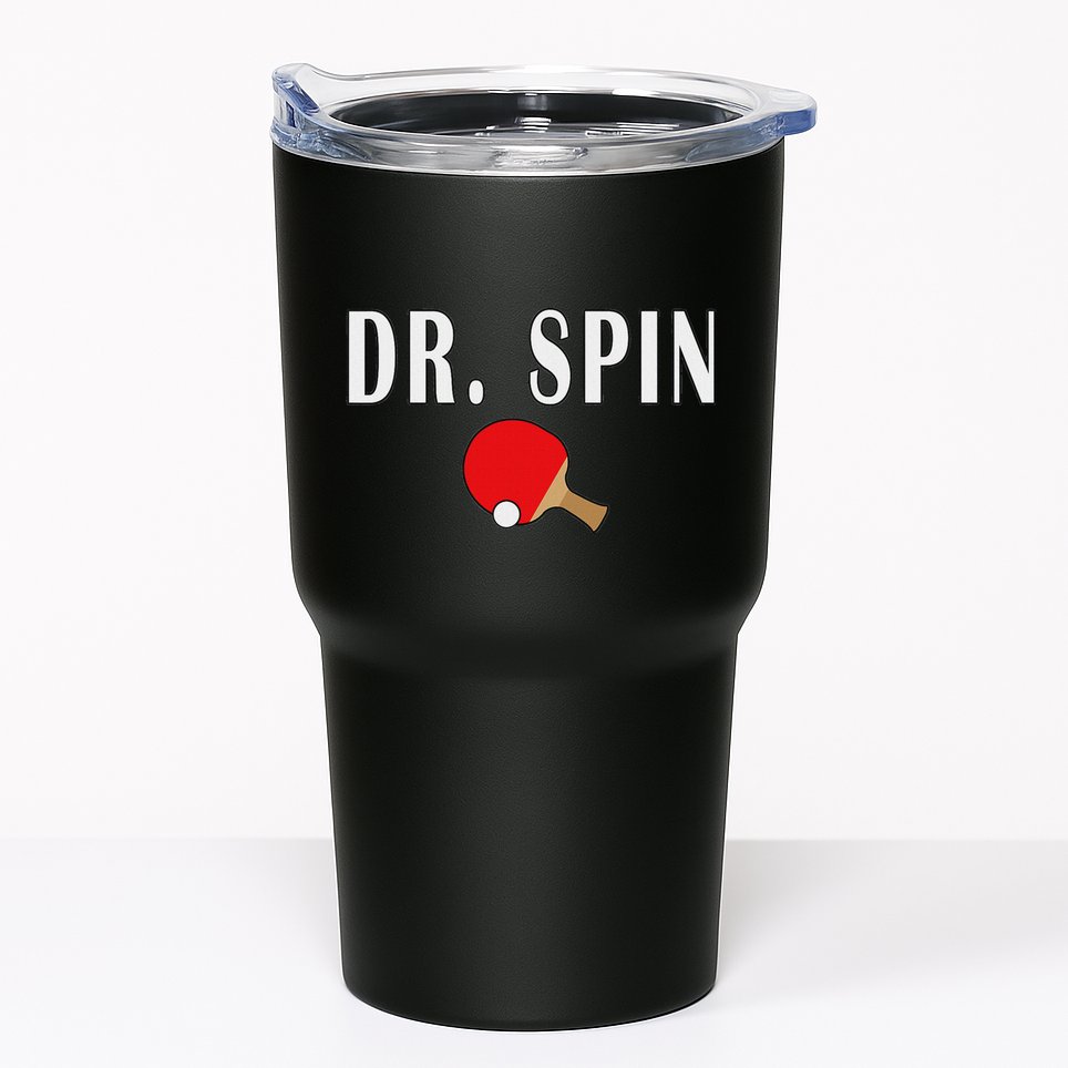 Dr. Spin Ping Pong Table Tennis Tumbler