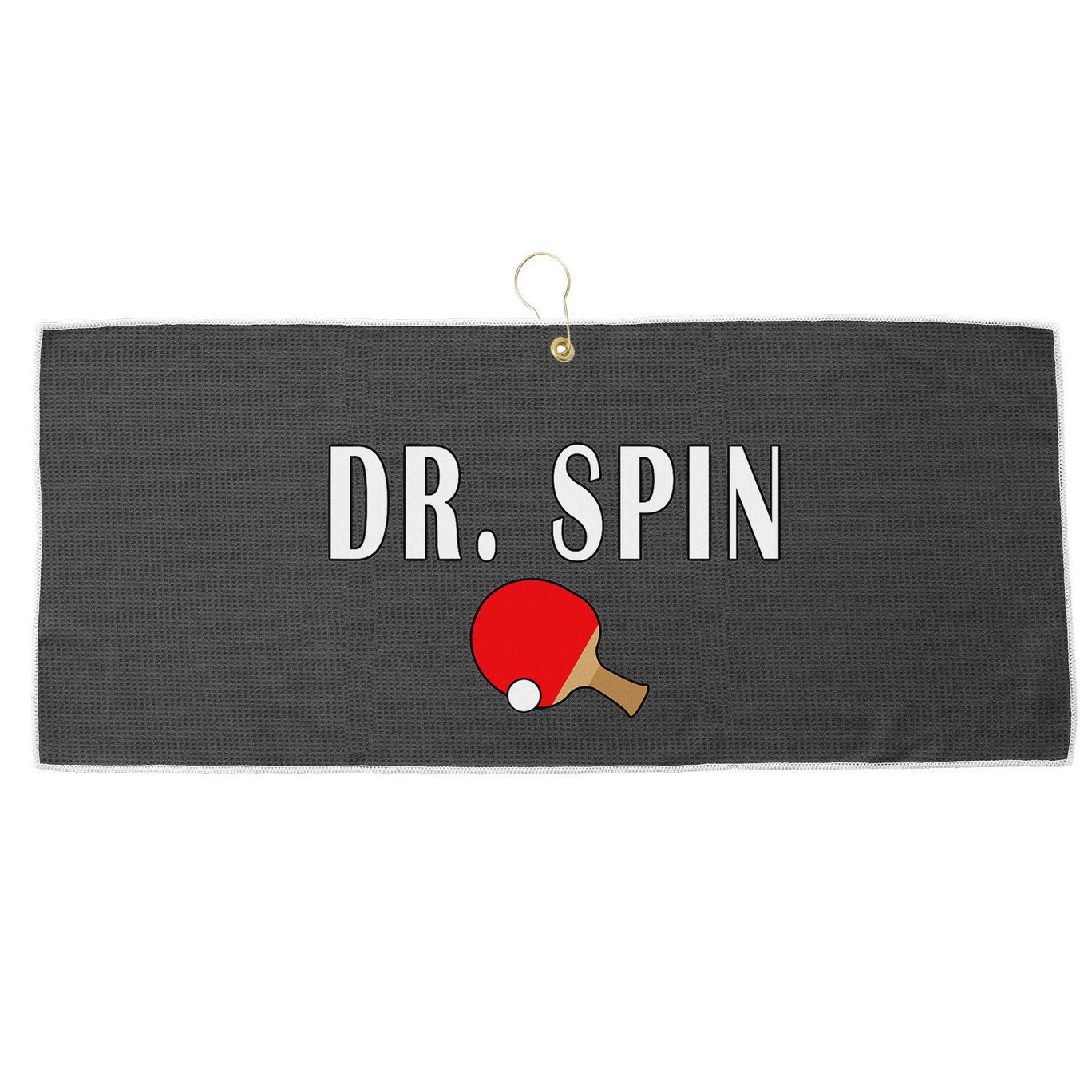 Dr. Spin Ping Pong Table Tennis Large Microfiber Waffle Golf Towel