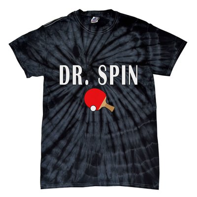 Dr. Spin Ping Pong Table Tennis Tie-Dye T-Shirt
