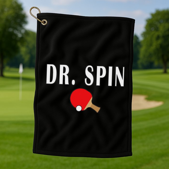 Dr. Spin Ping Pong Table Tennis Golf Towel