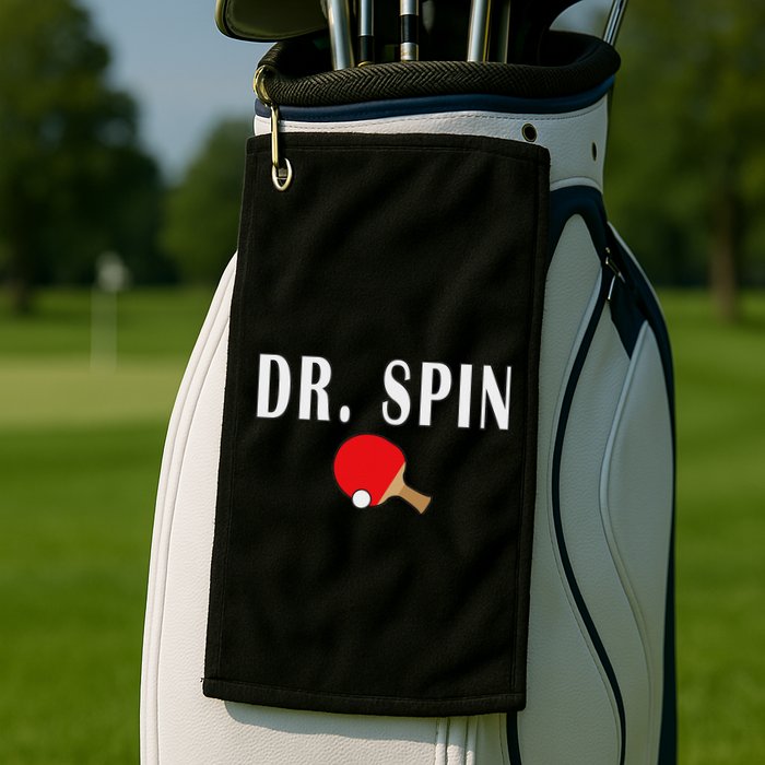 Dr. Spin Ping Pong Table Tennis Golf Towel