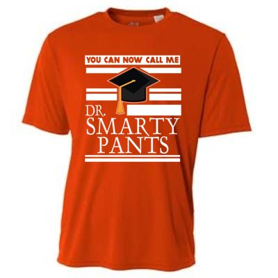 Dr Smarty Pants Phd Doctoral Medical Student Meaningful Gift Cooling Performance Crew T-Shirt