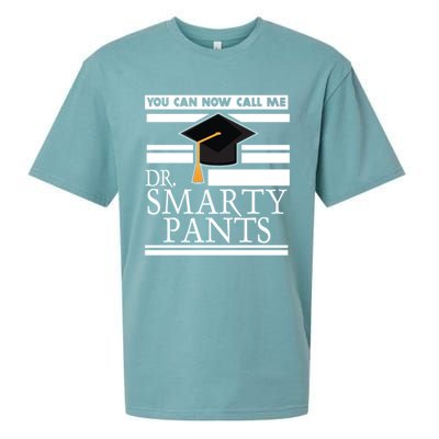 Dr Smarty Pants Phd Doctoral Medical Student Meaningful Gift Sueded Cloud Jersey T-Shirt