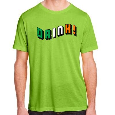 Drink St Patricks' Day Adult ChromaSoft Performance T-Shirt