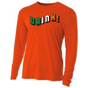 Drink St Patricks' Day Cooling Performance Long Sleeve Crew