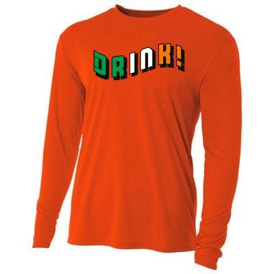 Drink St Patricks' Day Cooling Performance Long Sleeve Crew