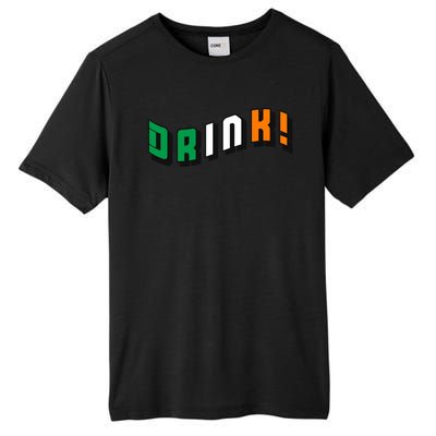 Drink St Patricks' Day Tall Fusion ChromaSoft Performance T-Shirt