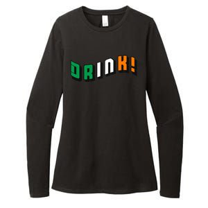 Drink St Patricks' Day Womens CVC Long Sleeve Shirt