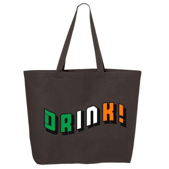 Drink St Patricks' Day 25L Jumbo Tote