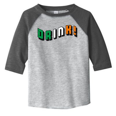 Drink St Patricks' Day Toddler Fine Jersey T-Shirt