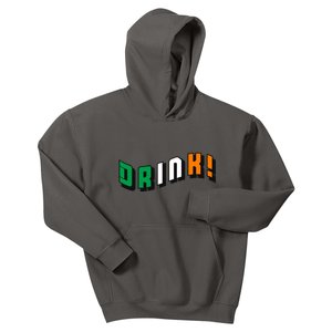 Drink St Patricks' Day Kids Hoodie