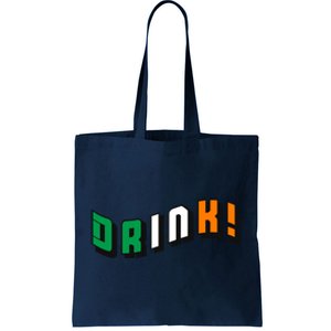 Drink St Patricks' Day Tote Bag