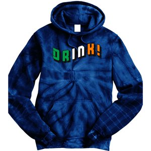 Drink St Patricks' Day Tie Dye Hoodie