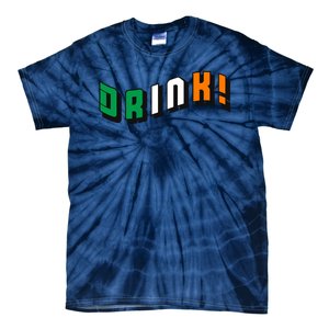 Drink St Patricks' Day Tie-Dye T-Shirt