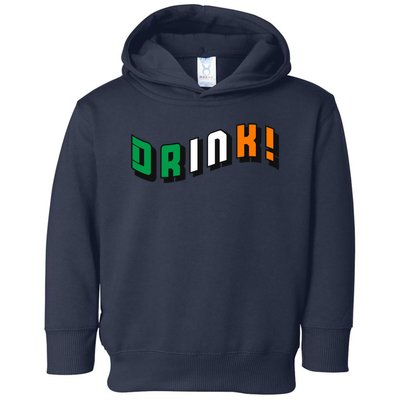 Drink St Patricks' Day Toddler Hoodie