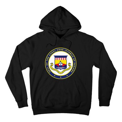 Double Sided Panama Canal Seal Panama Canal Hoodie