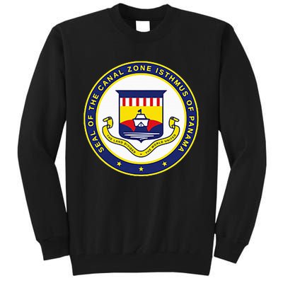 Double Sided Panama Canal Seal Panama Canal Tall Sweatshirt