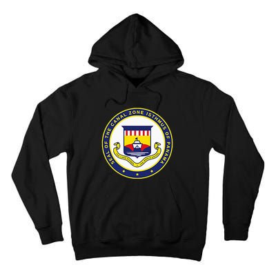 Double Sided Panama Canal Seal Panama Canal Tall Hoodie