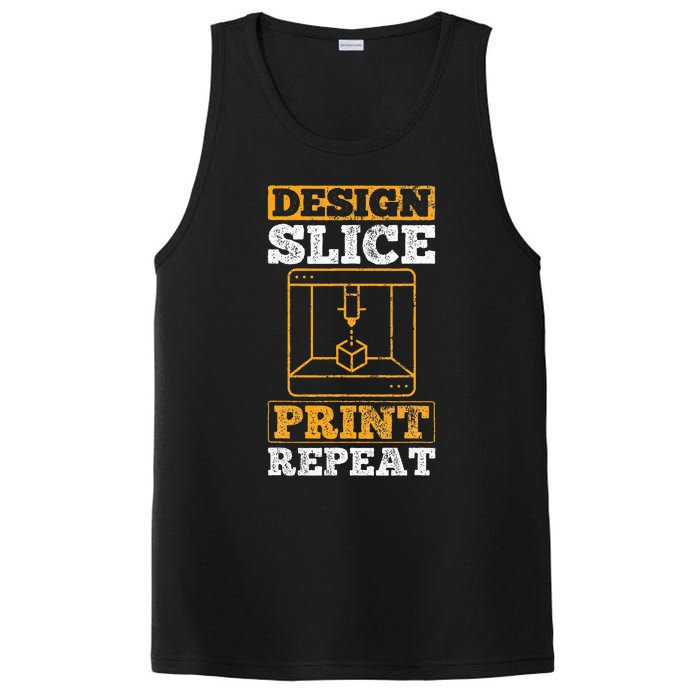 Design Slice Print Repeat 3D Printer 3D Printing PosiCharge Competitor Tank