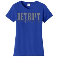 Detroit Skyline Pride Vintage Detroit Michigan Women's T-Shirt