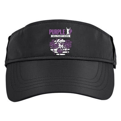 Dandelion Speading Purple Up Proud Of Military Children Adult Drive Performance Visor