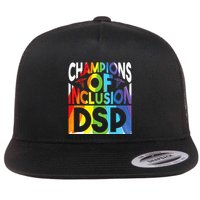 Direct Support Professional Dsp Worker Nurse Cute Dsp Flat Bill Trucker Hat