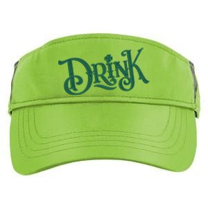 Drink St Patricks Day Festive Adult Drive Performance Visor