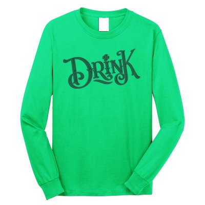 Drink St Patricks Day Festive Long Sleeve Shirt