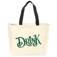 Drink St Patricks Day Festive Zip Tote Bag