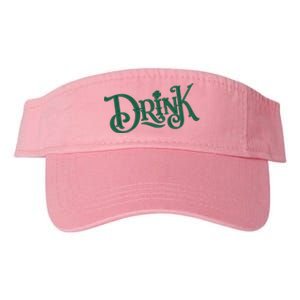 Drink St Patricks Day Festive Valucap Bio-Washed Visor