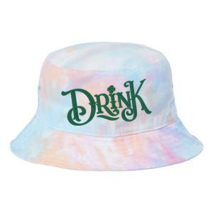 Drink St Patricks Day Festive Tie Dye Newport Bucket Hat