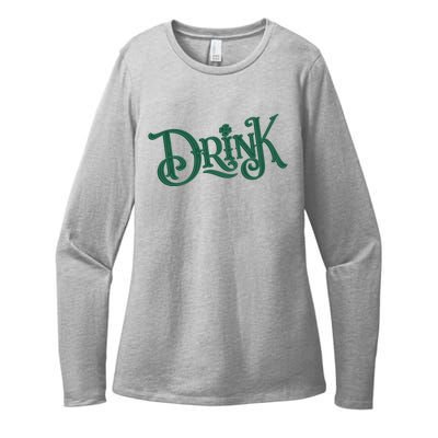 Drink St Patricks Day Festive Womens CVC Long Sleeve Shirt