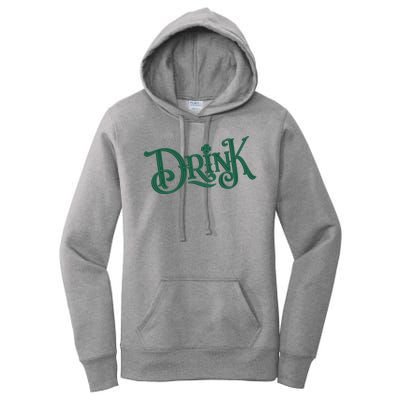 Drink St Patricks Day Festive Women's Pullover Hoodie