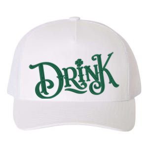 Drink St Patricks Day Festive Yupoong Adult 5-Panel Trucker Hat