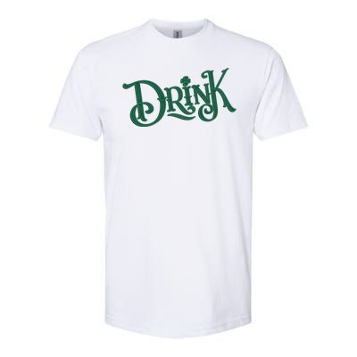 Drink St Patricks Day Festive Softstyle CVC T-Shirt