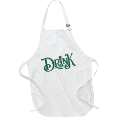 Drink St Patricks Day Festive Apron