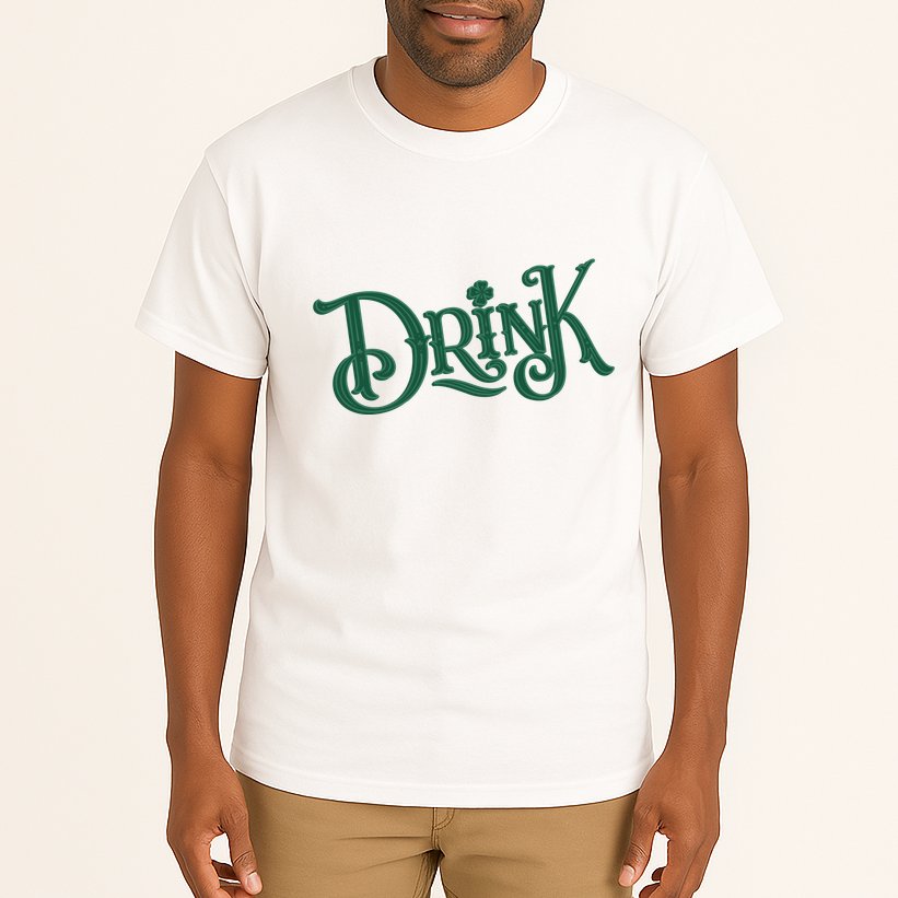 Drink St Patricks Day Festive Tall T-Shirt