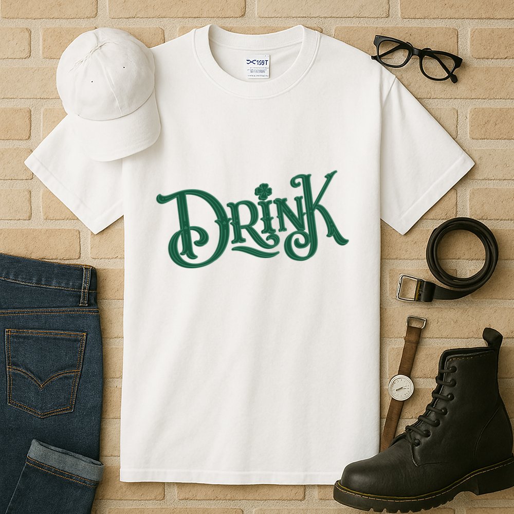 Drink St Patricks Day Festive Tall T-Shirt